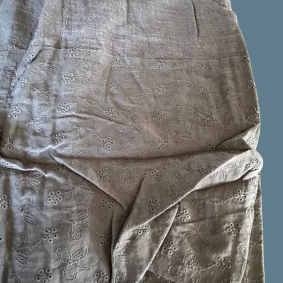 Dark Grey Raw Edge Short  (2)  P5141XL    NWT Boutique - Picture 4 of 7